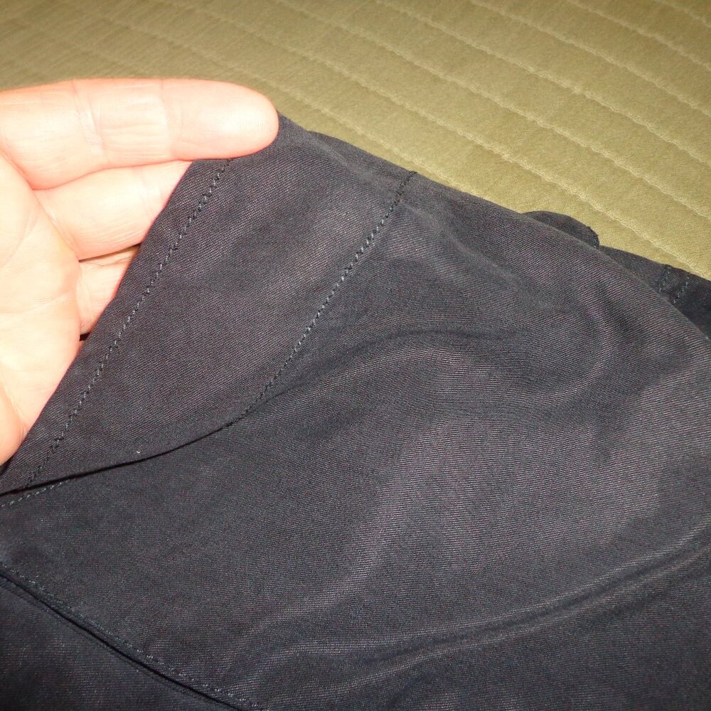 NWT Free People Paxton Parachute Utility Skirt 4 Black Zip Front Side Buckles - Picture 7 of 16